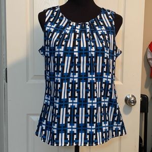 Banana Republic color block blouse